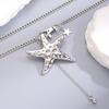 Seestern Taillenkette für Damen Boho Gürtel Verstellbare Länge Sommer Strandurlaub Accessoire für Kleider
