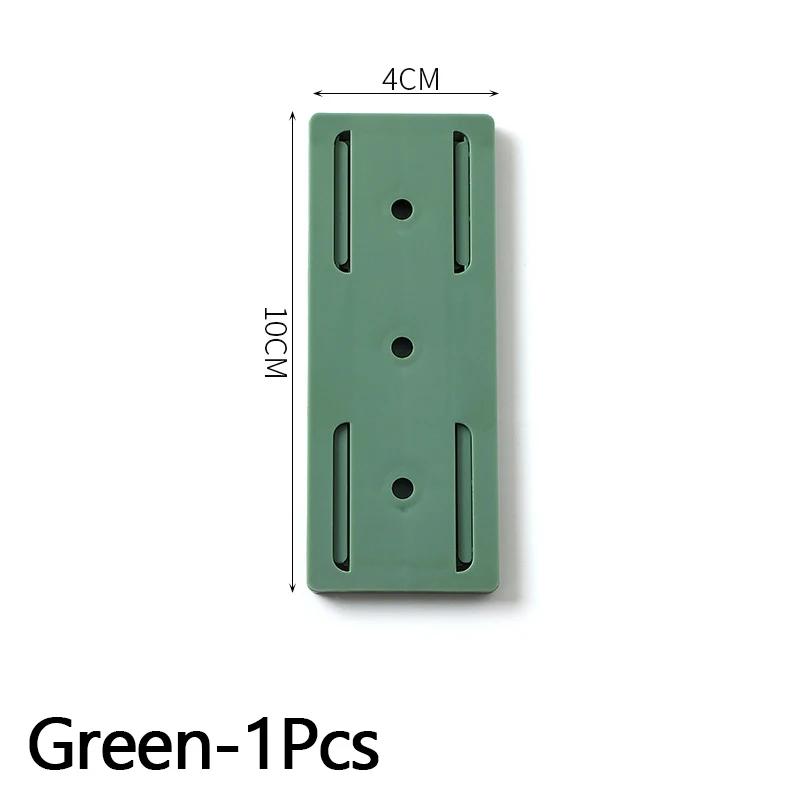 1-30PCS No Drilling Wall Mounted Power Strip Holder Adhesive Socket Organizer Hook Type Removable Plug Board Fixer for Home