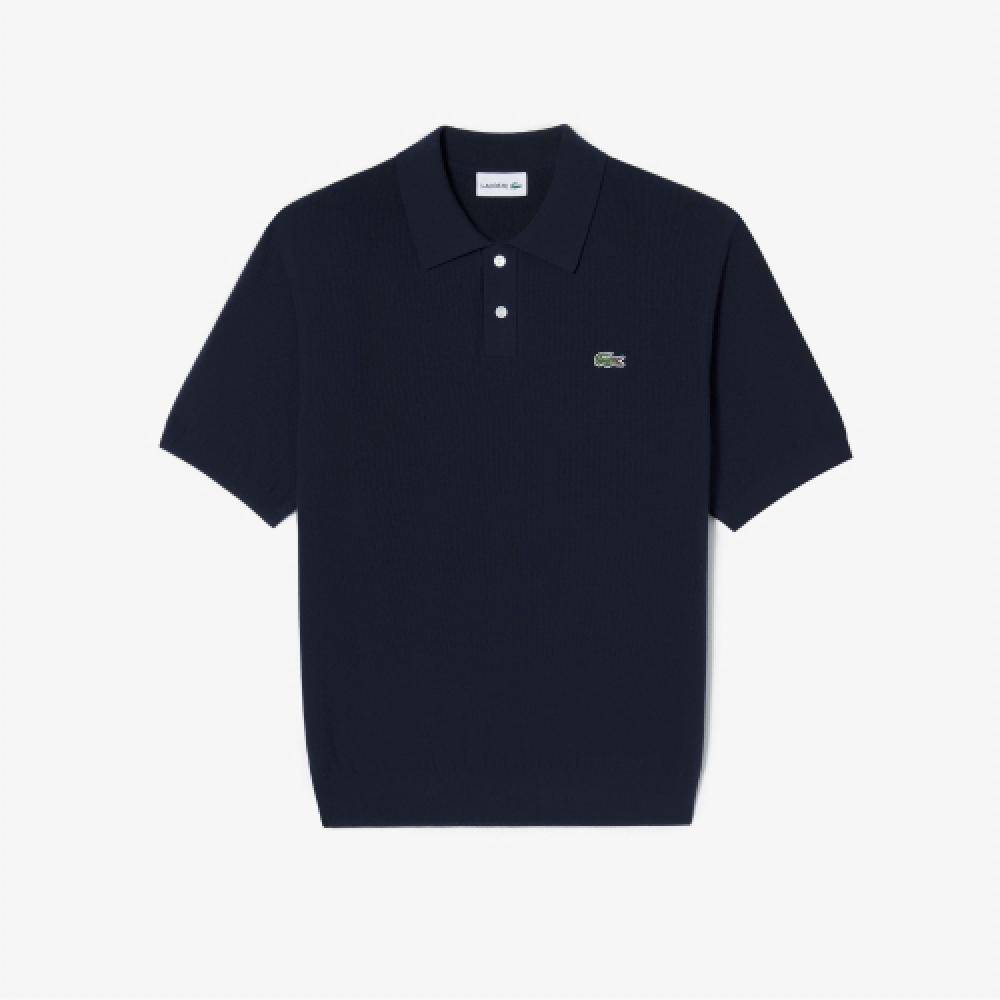 

LACOSTE Мужская рубашка-поло Lecture Pique [Темно-синий]