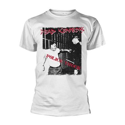 Weißes Dead Kennedys Police Unisex T-Shirt