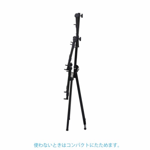 Kikutani 3-Tier Keyboard Stand, Black, AKB-668