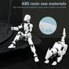 3D Printing Movable Multi-Jointed Shapeshift Robot Dog Lucky Doll 13 Joints Toy Diy Puzzle Assembling Toy Styling Ornaments Gift