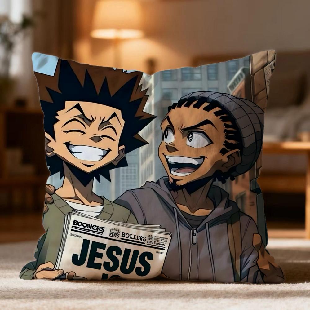 Moderne B-BBoondocks Kissenbezug Weich Waschbar Kissenhülle Mehrzweck für Sofa Bett Reise Büro