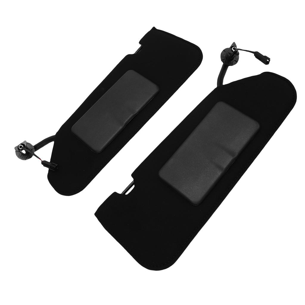 2 Stück Auto Sonnenblende mit Spiegel 23142245 Rechte Beifahrerseite Linke Fahrerseite Sonnenblende Schminkspiegel Sonnenschutz