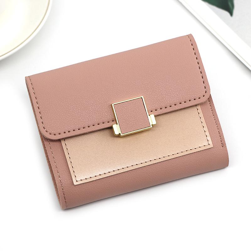 Women's Tri-fold Clutch Wallet with Card Holder and Coin Purse