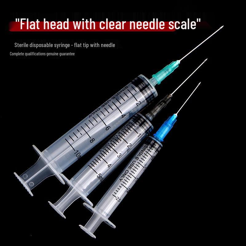 Sterile Disposable Syringe 1/2/5ml for Medicine Preparing, Feeding, Dispensing, Ink Filling, and Flushing