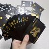 Color Black Gold Playing Card Game Card Group Waterproof Poker Suit Magic Dmagic Package Board Game Gift Collection