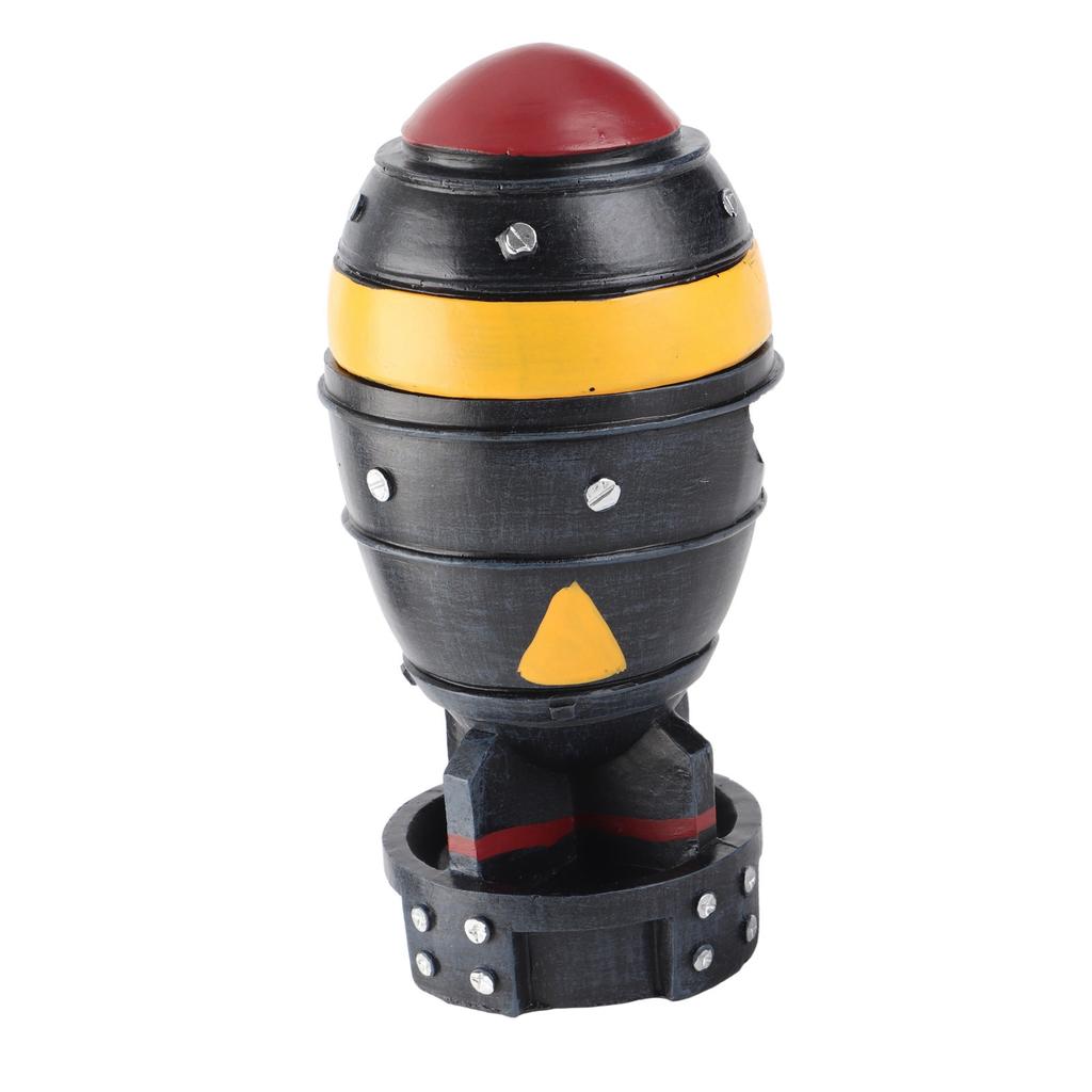 Bomb Storage Box Retro Decorative 3D Resin Craft Model Mini Storage Bin for Keys Beads Cotton Swabs