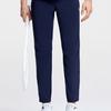 Fila Woven Long Pants 2023 Autumn New Basic Simple Cuffed Tennis Sports Pants Men Bottoms Dark-Blue A11M333802F-NV