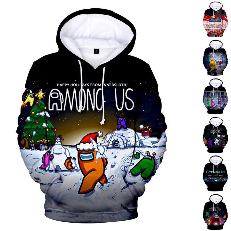 Among Us Unisex Hoodie Sweatshirt For Casual And Sports Activities