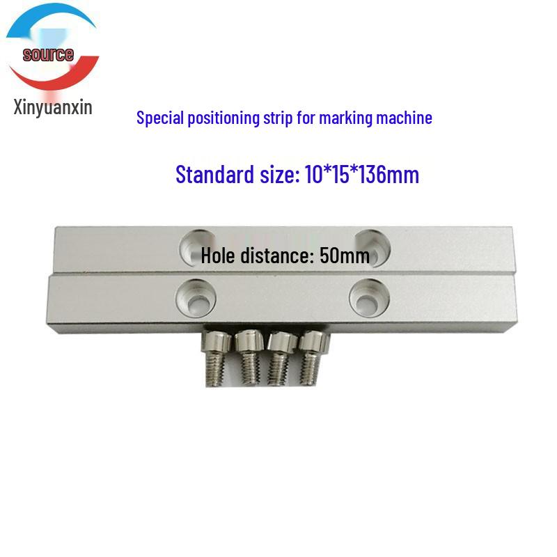 2 Stück A-Stil Laserbeschriftungsmaschine Positionierstreifen für Graviermaschine Arbeitstisch