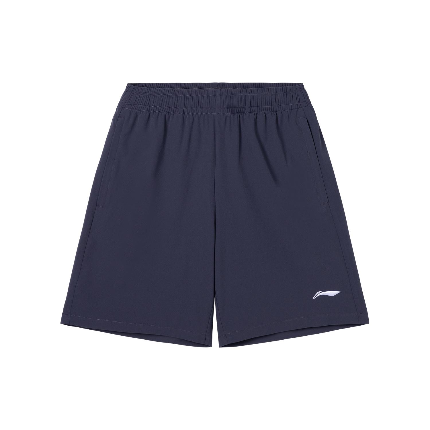 Li-Ning Casual Versatile Soft Comfortable Sports Shorts Men shorts Navy-Blue AKSW685-2 S