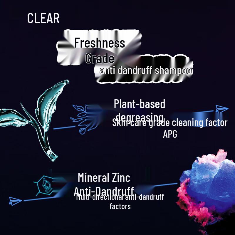 CLEAR Men's Deep Cleansing Anti-Dandruff Shampoo