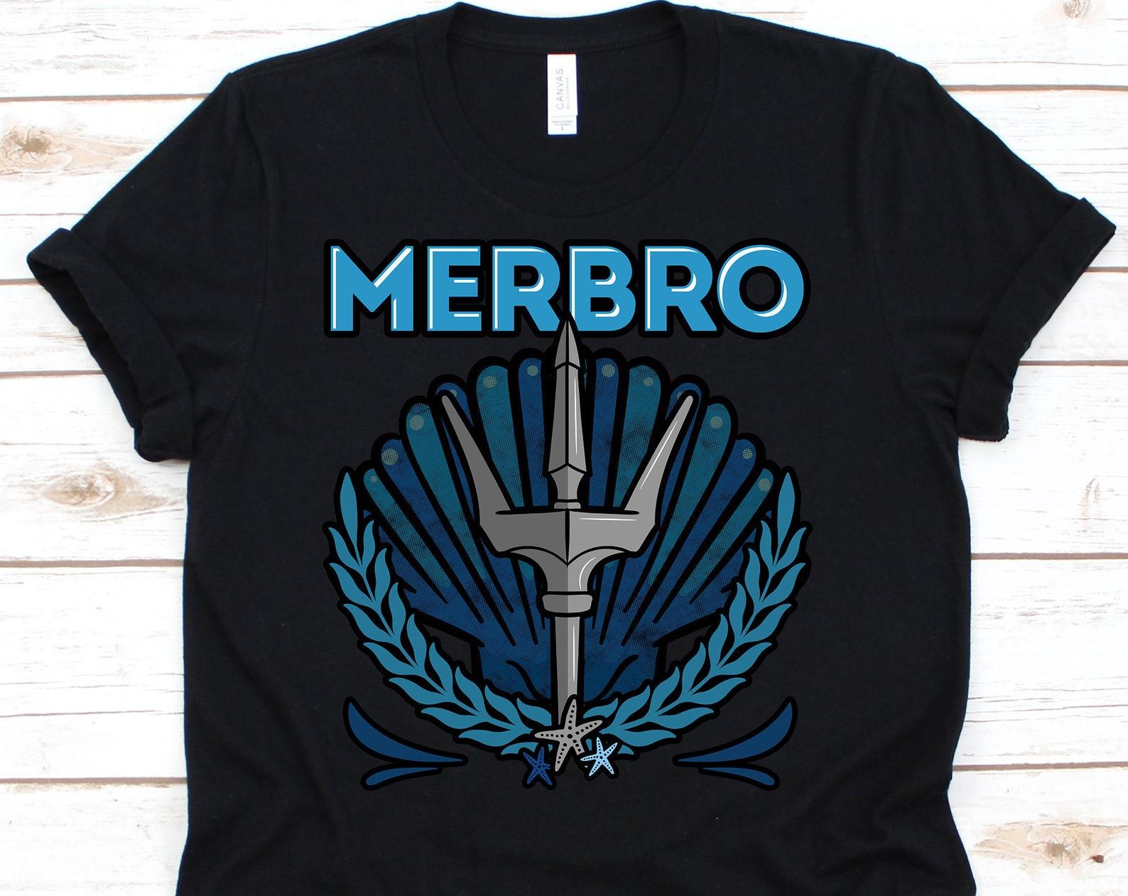 Merbro Shirt, Mermaid Brother Gift, Mermaid Birthday Shirt, Mermaid Party Gift, Mermaid Gifts, Merbro, Mermaid Brother Shirt 4XL
