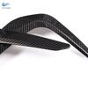 For BMW 5 Series G30 2018 -  Car Accessories Carbon Fiber Pattern Head Front Fog Lights Lamp Eyelid Cover Strips Trim