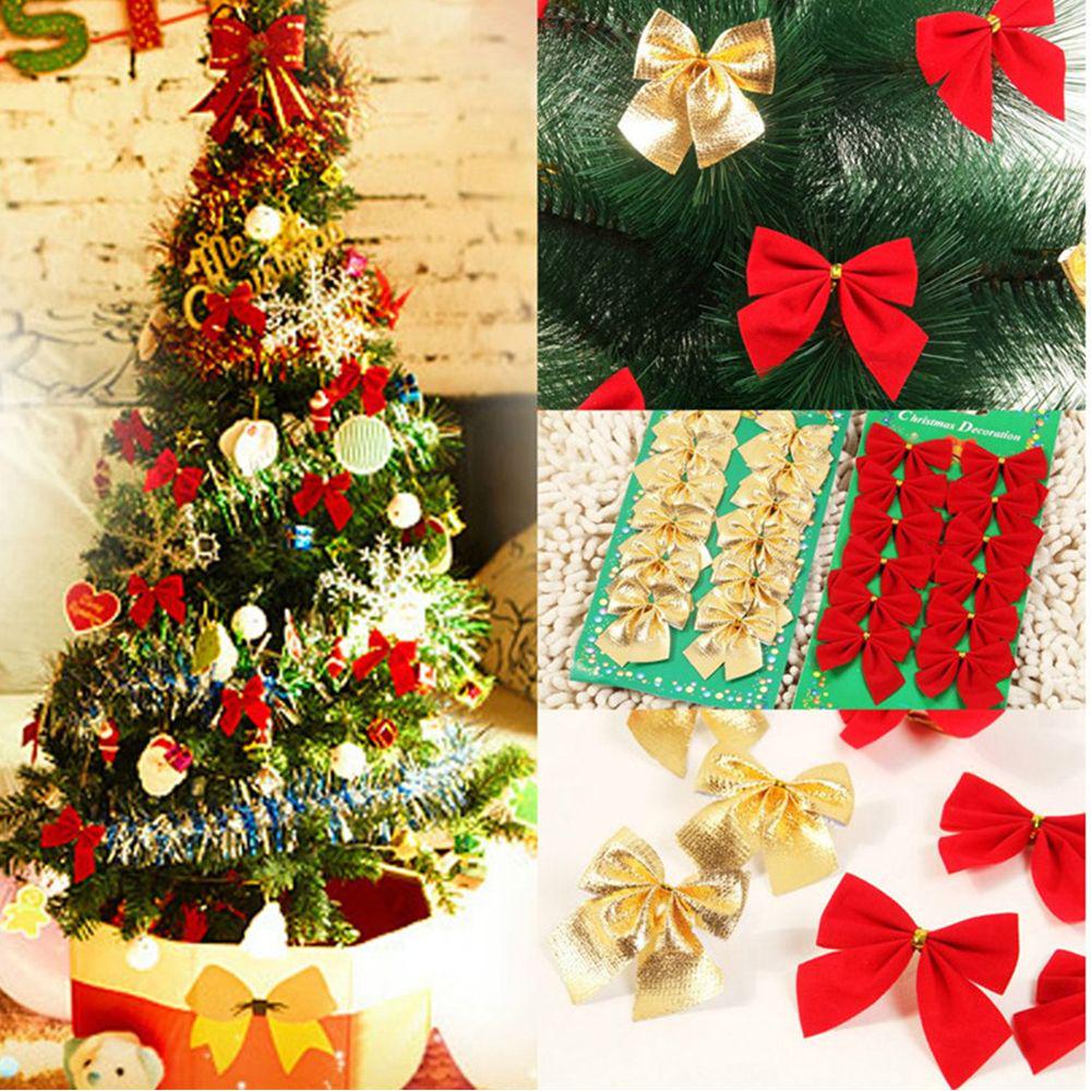 

DIY Craft High Quality Charming Bowknot Christmas Tree Decor Party Ornaments Festival Decoration
