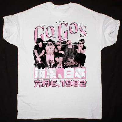 The Go Go'S Herren T-Shirt Japan Tour 1982 Größe