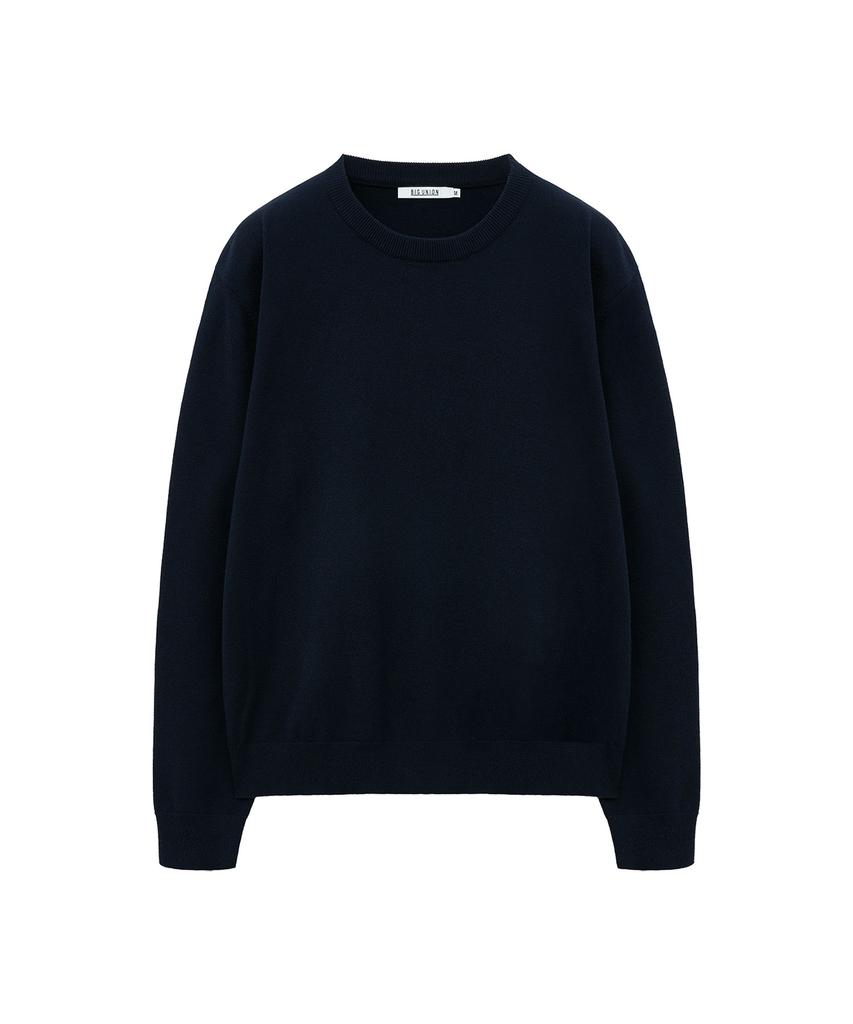 BIG UNION Classic Crewneck Knit (Navy)
