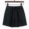 Summer New Loose Linen Cotton and Linen Large Size Student Sports and Leisure Shorts Women's Wide-leg Pants