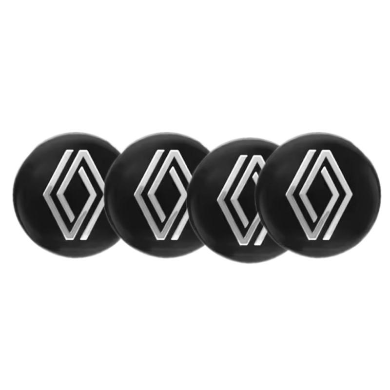 

4PCS 56mm Car Wheel Hub Center Caps Emblem Sticker Styling For Renault RS Megane 2 3 4 Trafic Scenic 2 Clio Captur Twingo QM6