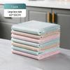 Bamboo Charcoal Non-Stick Oil Cleaning Cloth - Absorbent and Easy-to-Clean Kitchen Towel