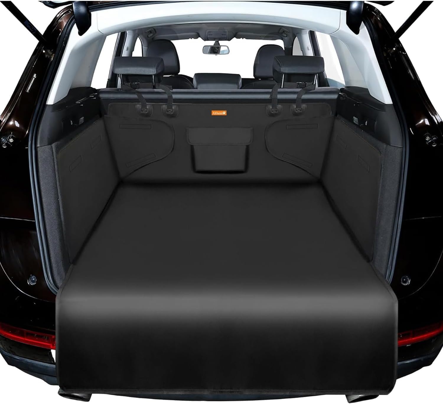 

Cargo Liner for Dog Nonslip Waterproof Pet Dog Back Seat Cover Durable Washable Boot Liner Mat Travel чорний