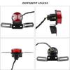 Motorcycle Tail Light 12V Halogen Moto Rear Lights Brake Stop Light For Harley Honda Cafe Racer Custom Bobber Chopper