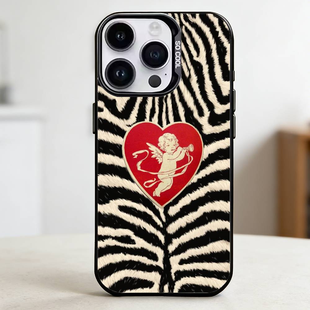 leopard print Phone Case for Color Silver Shell For IPhone 17 16 15 14 13 12 11 Pro Max Plus