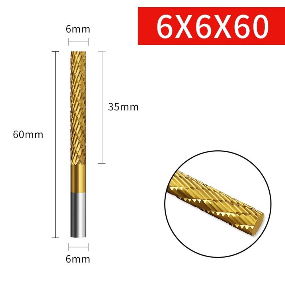 

Plastic Polishing Rotary Burr Tool For Detailed Grinding Efficient Grinding For Plastic Shaping Efficient Grinding Tool For Wood 6x6x60mm AX