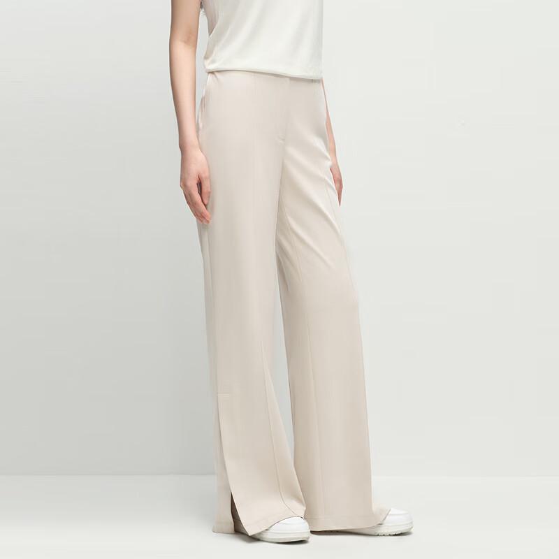 OVVOVV Women's Cotton Slit Casual Pants