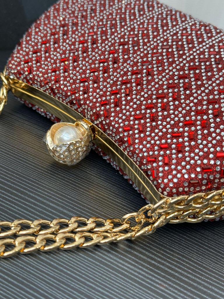 2025 High-End Women's Evening Bag - Luxury Diamond-Studded, Versatile Fashion Handbag