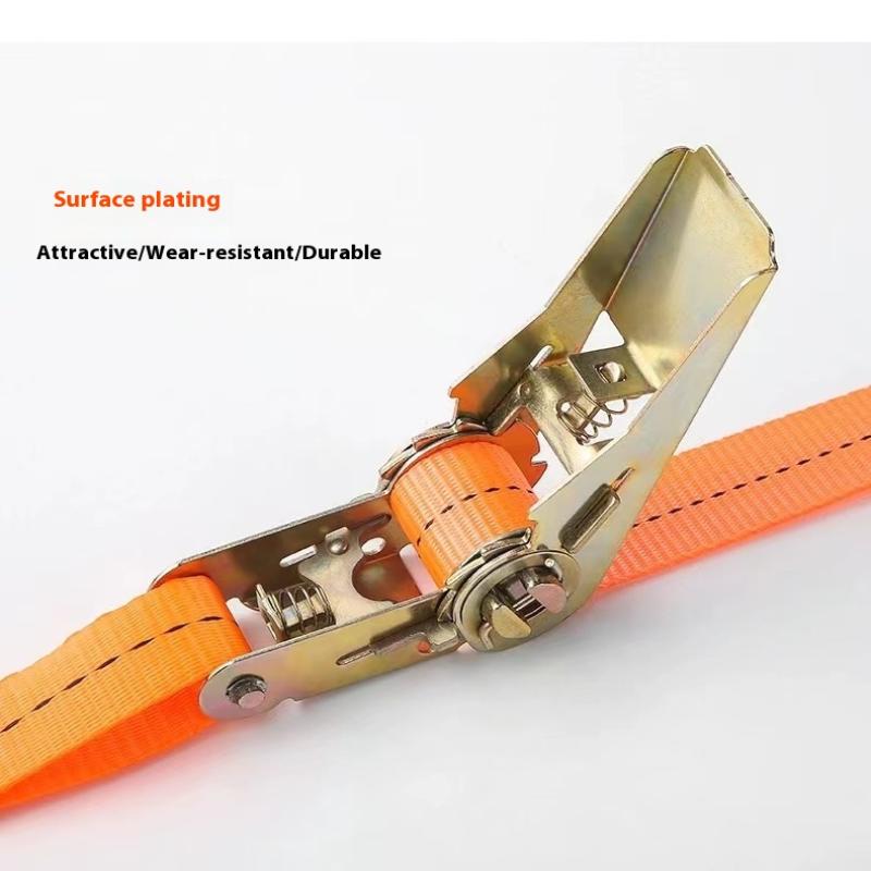 1Pcs 8Meters2Tonsratchet Double Hook Complete Set Tensioner Truck Tensioner Polyester Thickened Fixedstrap Tensioner