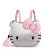 Hello Kitty Collaboration Hello Kitty Backpack for Women Cute Cat Face 3D Large Limited Edition Perfect for Social and Date [Toutou] - Design, Ribbon,