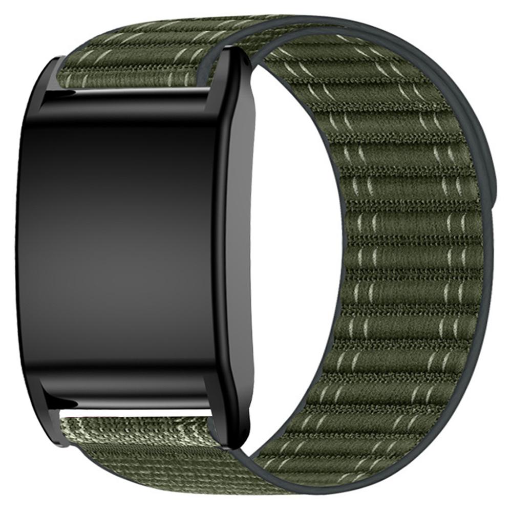 Stylowy nylonowy pasek na nadgarstek z pętelką na rzep do WHOOP 4.0 z etui ochronnym