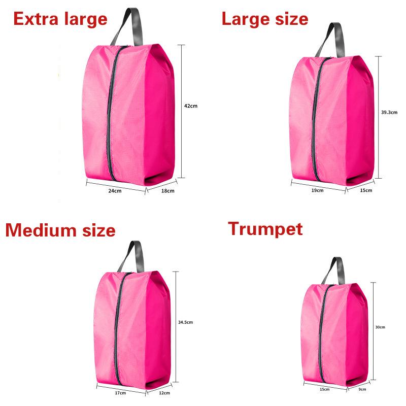 Shoe Storage Bag Waterproof And Dust-Proof Nylon Fabric With Strong Zipper Suitable For Men And Women Travel Home Storage Bag
