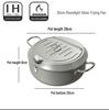 Tempura Frying Pot: Oil-Saving, Temperature-Controlled Mini Deep Fryer