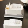 Elegant Spring Tissue Holder Restaurant Tissue Storage Container Stylish Paper Towel Box for Living Room Or Bedroom