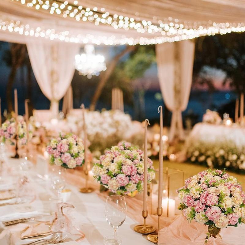 35cm Pink Rose Silk Bouquet Hydrangea Artificial Flower 10Heads for Wedding Table Vase Home Decoration Mother's Day Gifts