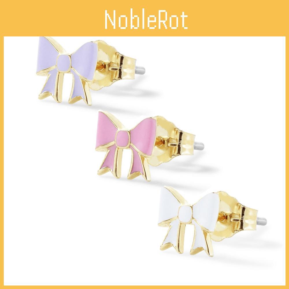 Butterfly Droplet Creative Knot Earrings Set Chic Alloy Plated Jewelry For Special Occasions