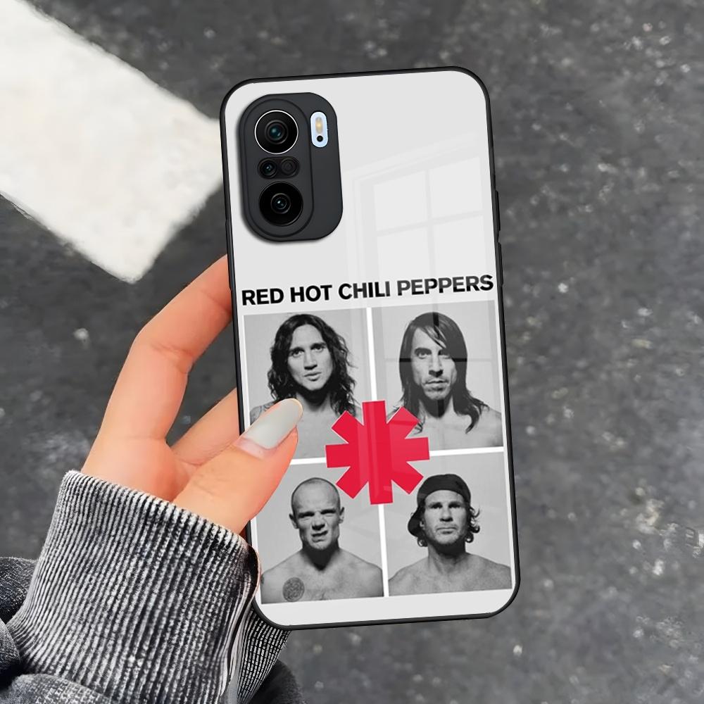 Red Hot RHCP Chili Phone Case for Xiaomi 15 14 13 12 X Redmi Note 10 Mi 11 S Lite T Pro ultra glass Cover