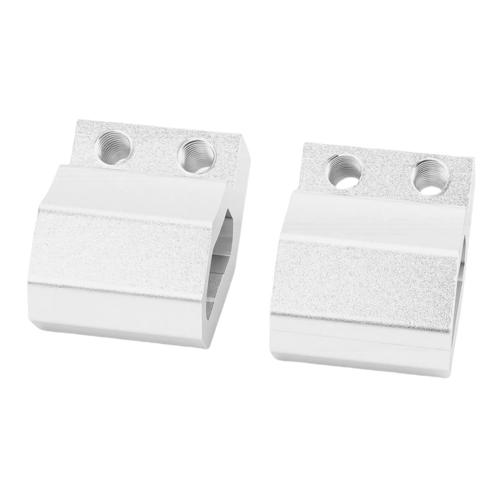 Toolbox Rail Corner Clip M8 Threaded Hole Tool Box Rail Corner Mount Replacement for Packout Silver