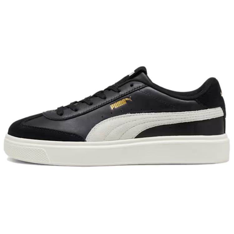 PUMA Lajla Low top Skateboard Shoes Women s Black White 397734-04 35.5