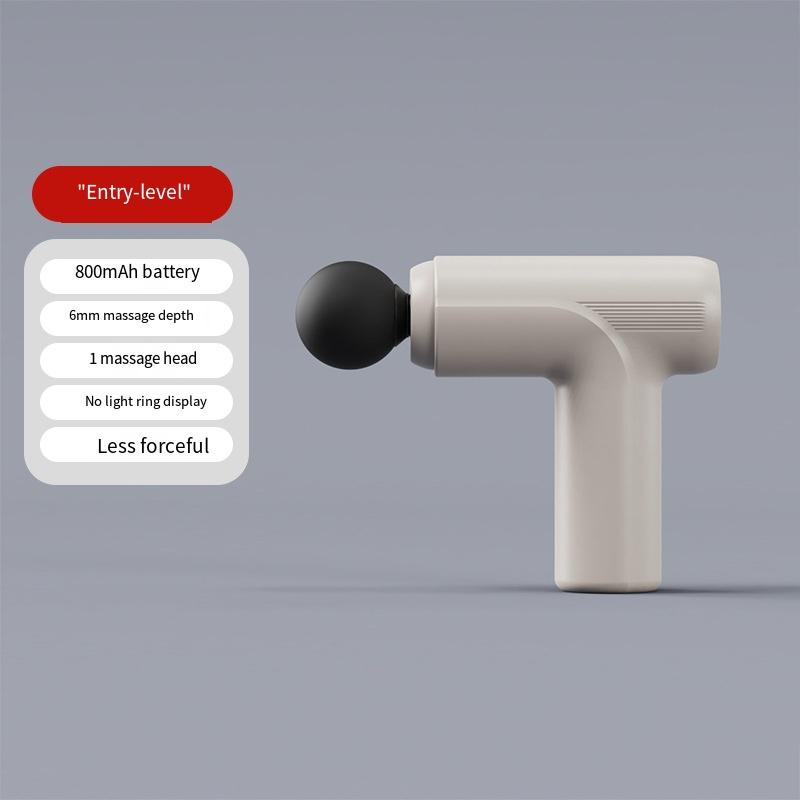 Mini USB Electric Massage Gun Deep Tissue Facial Massgaer 8 Heads Arms Back Leg Muscle Relaxing For Body Back Arm Sport Fitness