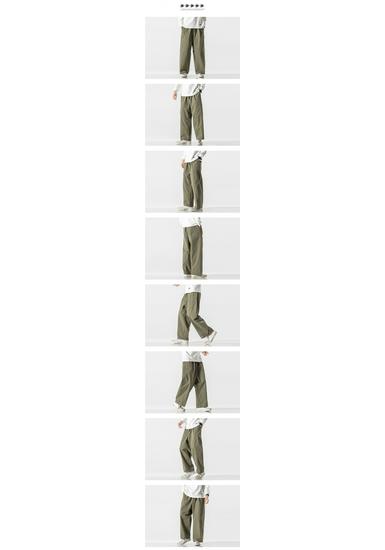 2025 Summer Japanese Style Plus Size Casual Harem Pants - Wide Leg, Solid Color