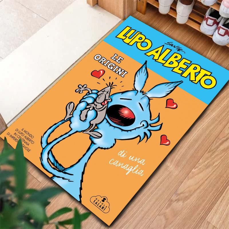Lupo Alberto Carpet Rug for Living Room Bedroom Home Sofa Decoration,Kids play Nonslip Floor Mat