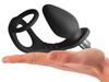 Rocks Off - Penis Ring with Vibrating Butt Plug