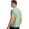 Fila Explorer Sports Minimalist Knitted Round Neck Short Sleeve Breathable T-Shirt Men Tops Light-Mint-Green A11M527123F-LG
