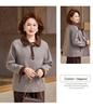 Mom's 2026 Stylish Wool Coat - Spring/Autumn Fashion for Middle-Aged & Elderly Women, Perfect Mother's Day Gift