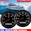 ZMFJH Marine Boat 85MM Tachometer 3000RPM,4000RPM,6000RPM,8000RPM Car RPM Meter RED LED for Inboard Outboard Engine Yacht 12V24V