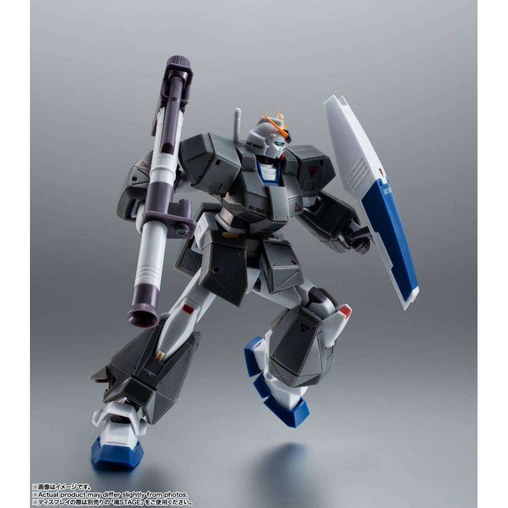 Gundam 0080 Robot Damashii Side Ms Rx 78Nt 1 Gundam Nt 1 Chobham Armor Ver. A.n.i.m.e.